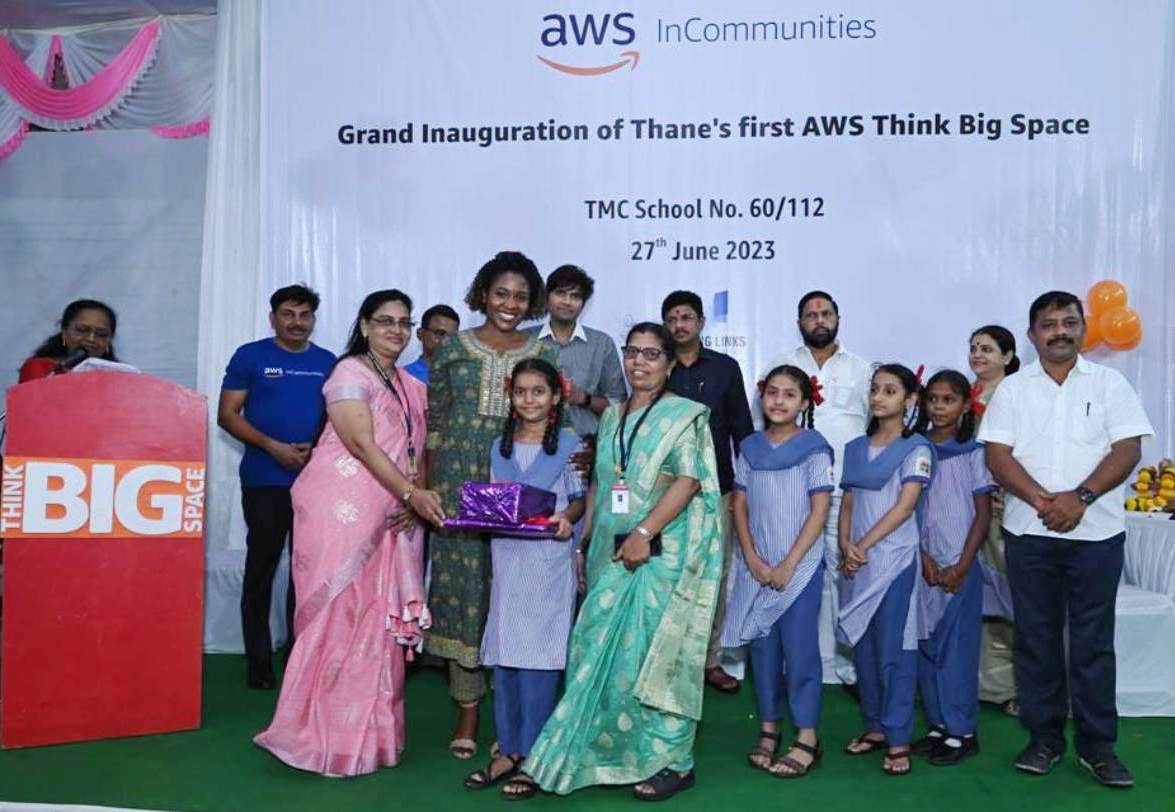 AWS extends the Think Big Space Program in Thane to foster students’ interest in STEAM disciplines